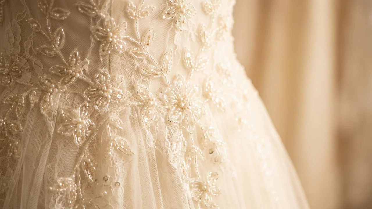 Beaded Wedding Dresses - 1