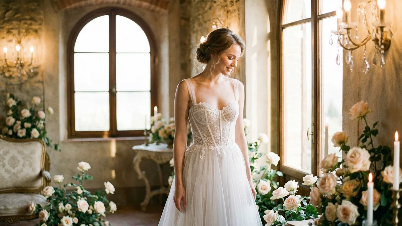 Corset Wedding Dresses - 1