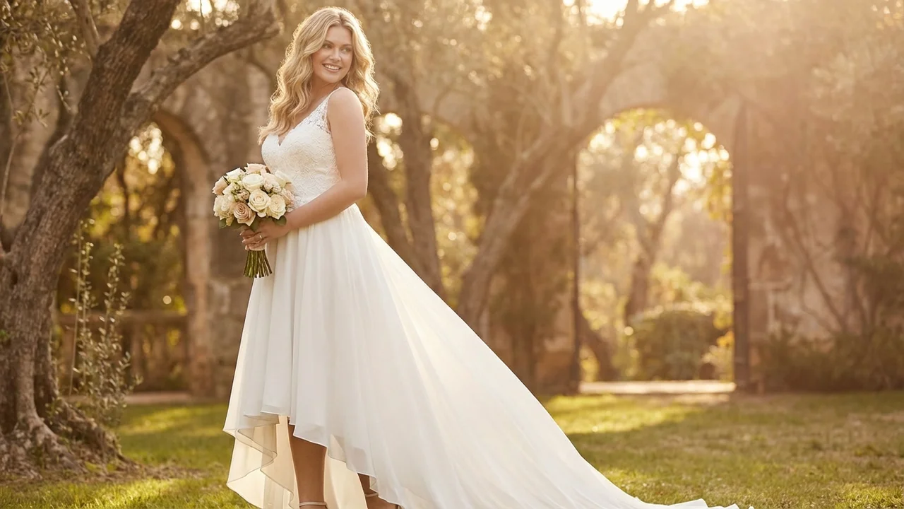 High Low Wedding Dresses - 1
