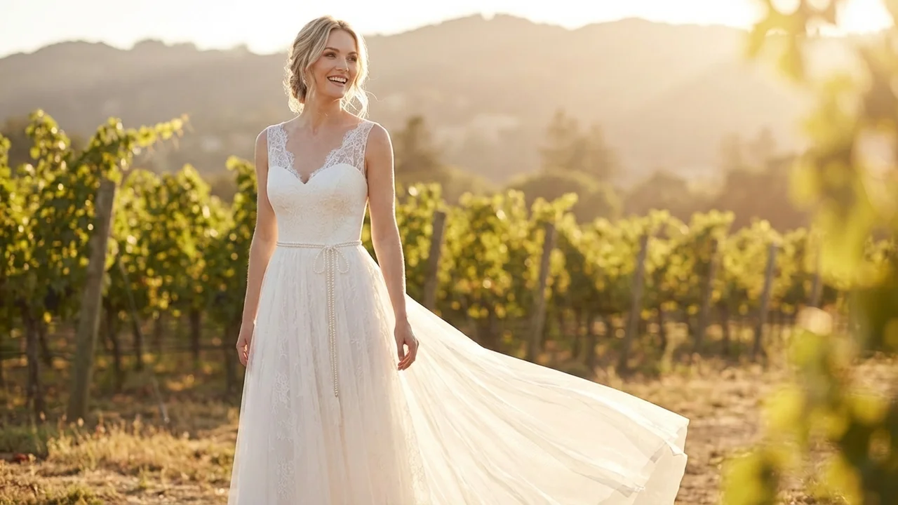 Pearl Beaded Bridal Belt - 6