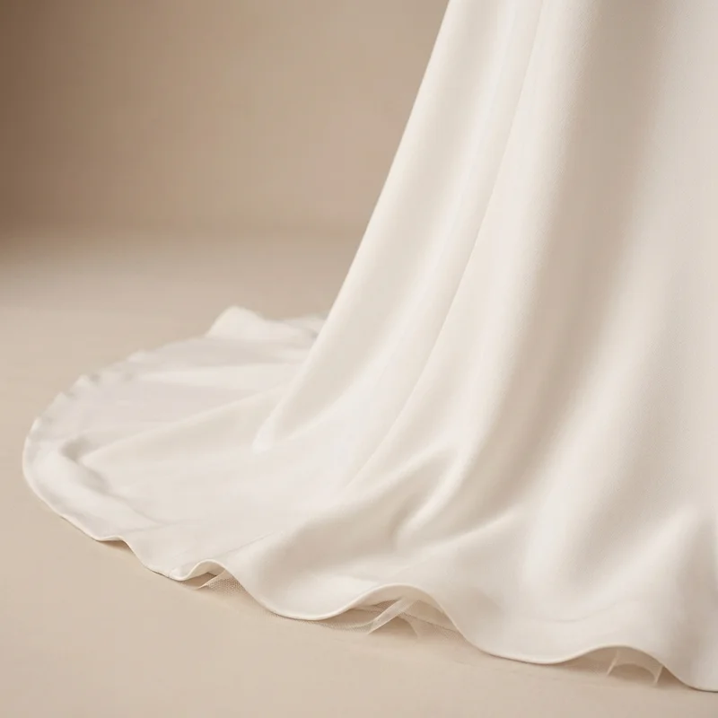 Robe de Mariée Simple A-Line — Meilleure Offre - 4