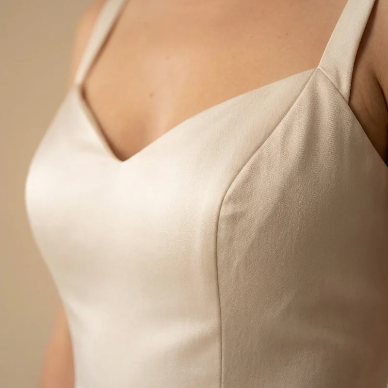 Robe de Mariée Seraphina en Soie Coupe Trapèze - 3