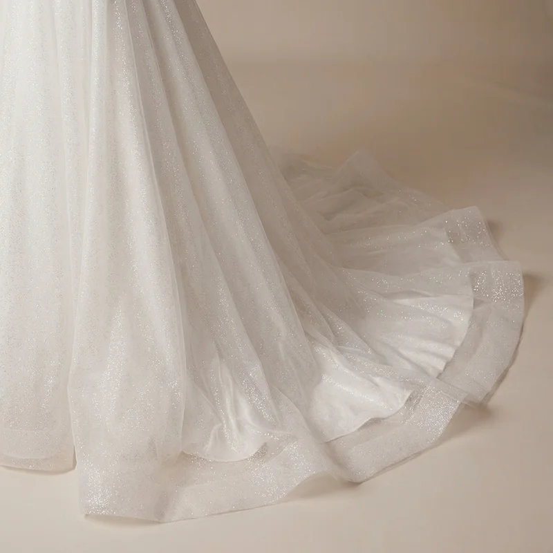 Astrid Glitzer-Tüll Ballkleid Brautkleid - 4