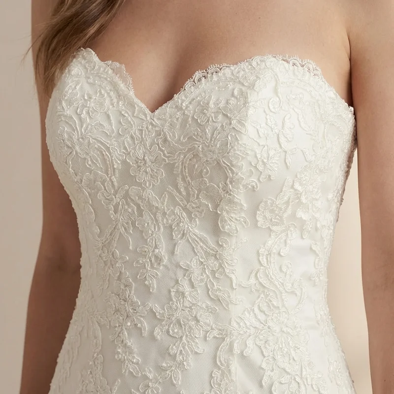 Rosalie Lace A-Line Wedding Dress Under $500 - 3