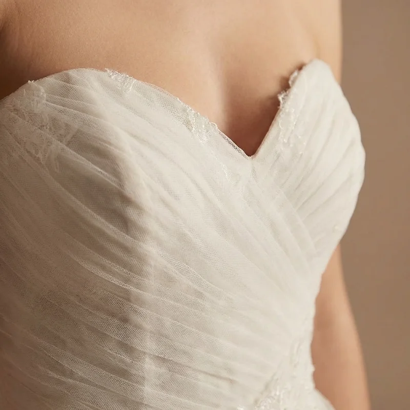 Eleanor Klassisches Tüll Prinzessinnen-Brautkleid - 3