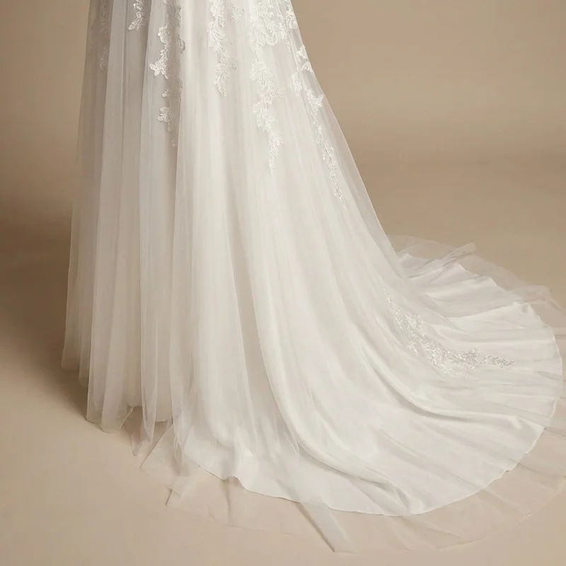 Aria Spitzen-Croptop & Tüllrock Zweiteiliges Brautkleid - 4